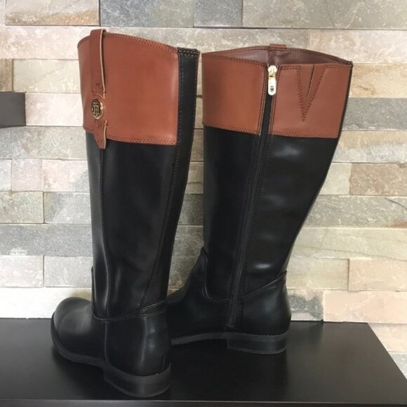 Tommy Hilfiger - Shano-Wide Calf Women's Boots - Picture 4 of 9